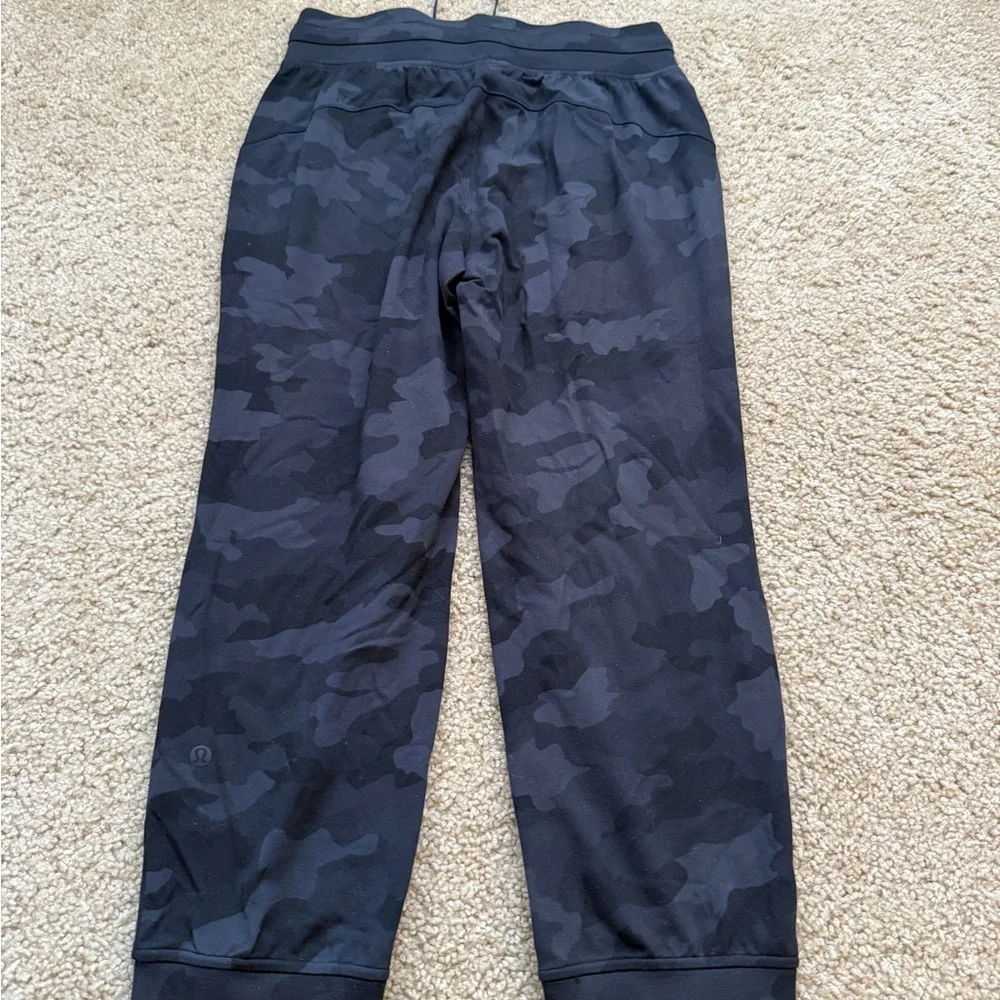 Lululemon Athletica Black Camouflage Joggers